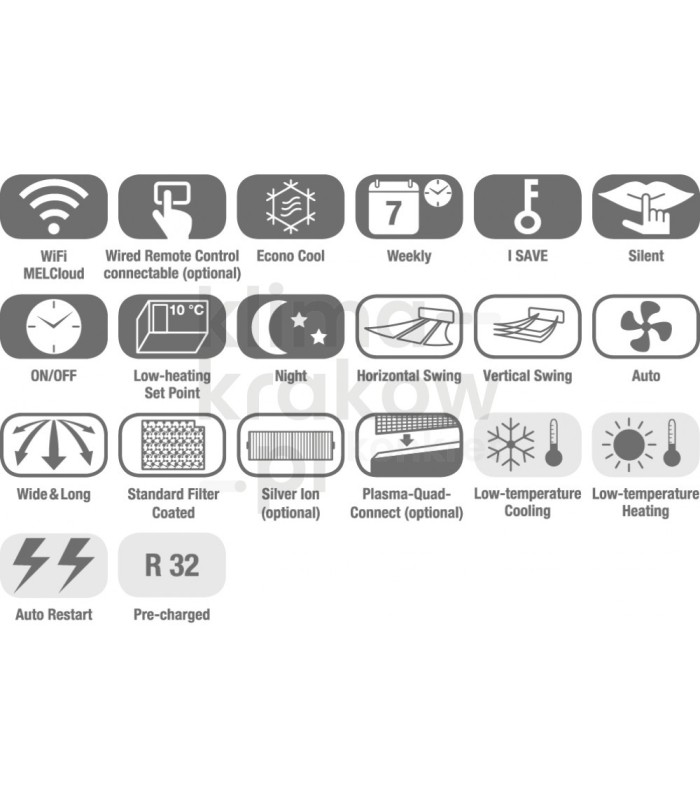 Montaż klimatyzatora ME Kompakt AP60VGK - 6,1/6,8 kW