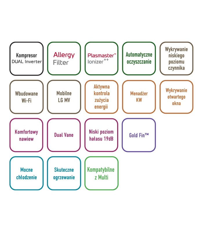 LG DUALCOOL AI Deluxe Soft Air H18S1DA 5,0kW